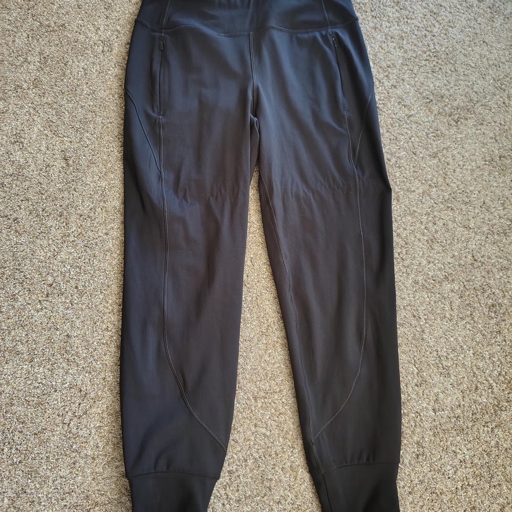 Athleta Rainier Lined Joggers In 🖤 Black, Size medium